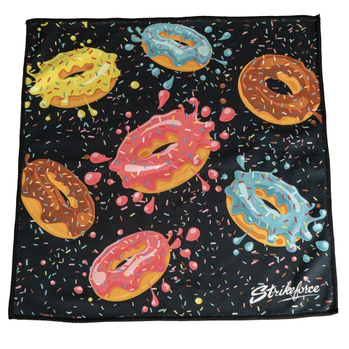 KR Strikeforce Donuts design Microfiber Towel